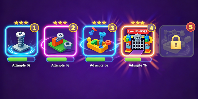 Multiple types of levels